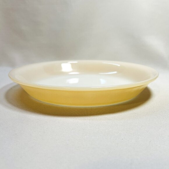 Fire King Peach Luster 9 Inch Pie Plate Dish Vintage Open Baker Anchor Hocking - Picture 6 of 10